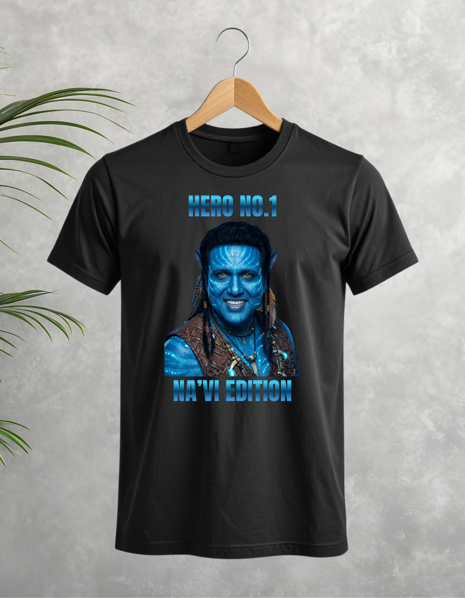 Govinda NA'VI | Black & White T-Shirt (Unisex)