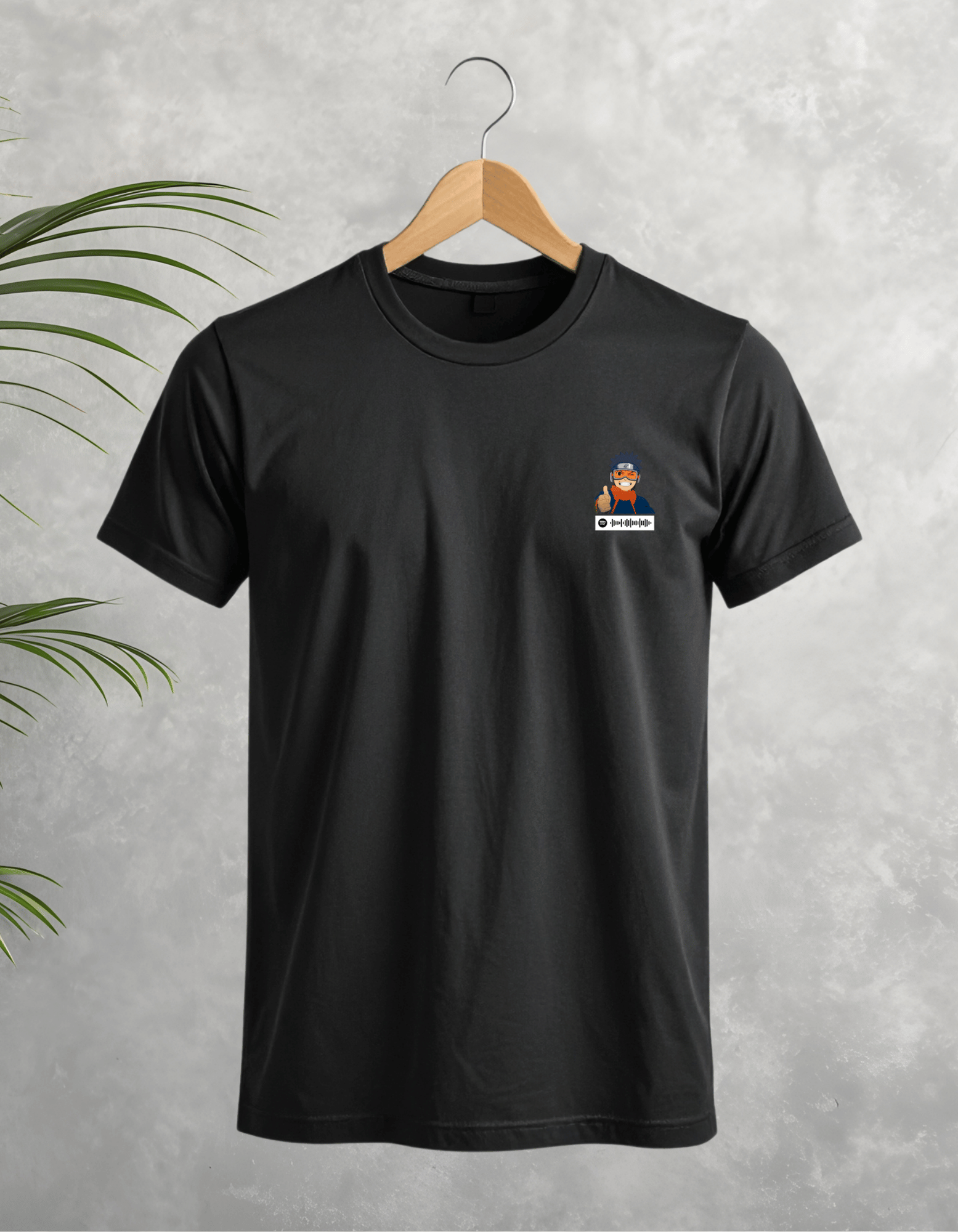 Obito x Rin Couple Goals | Black T-Shirt (Obito For Men)