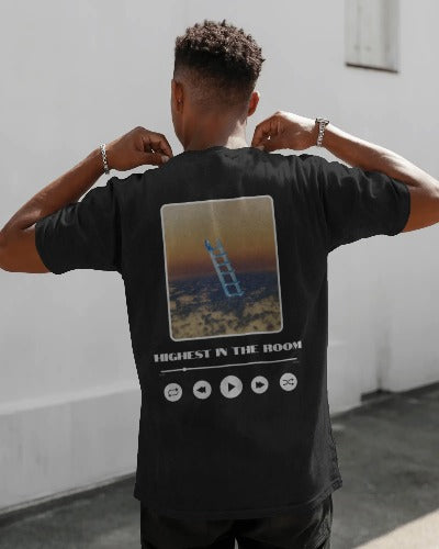 Travis Scott - Highest In The Room | Black T-Shirt