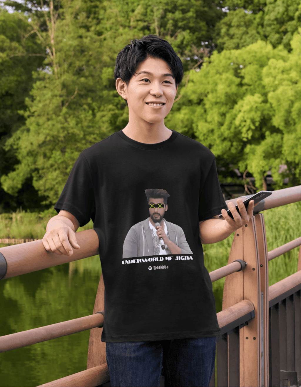 Underworld Me Jigra - Black (Unisex T-Shirt)