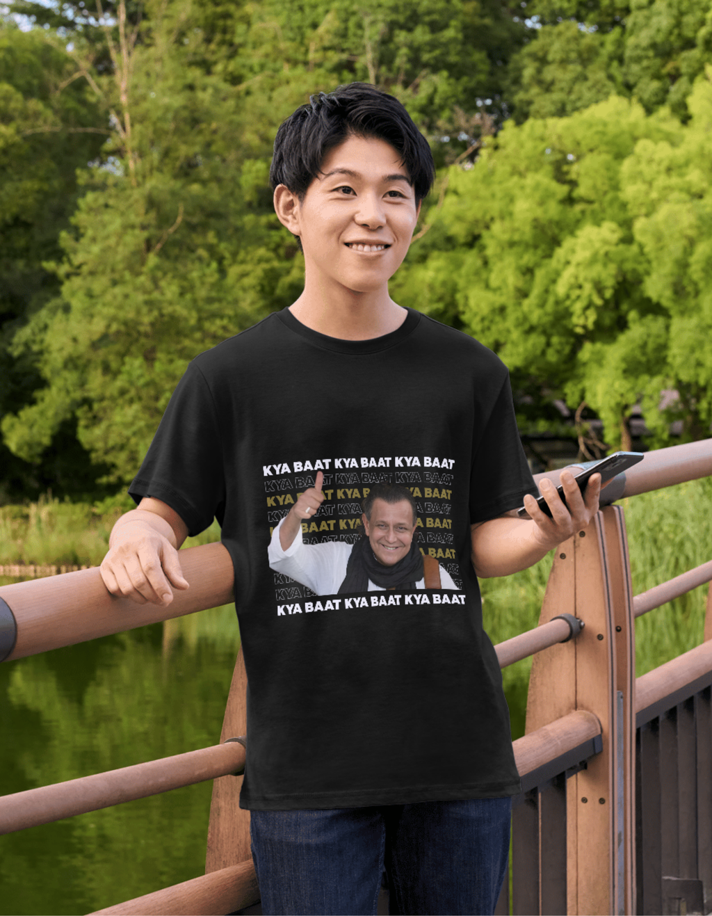 Mithun Da Kya Baat | Black T-Shirt (Unisex)