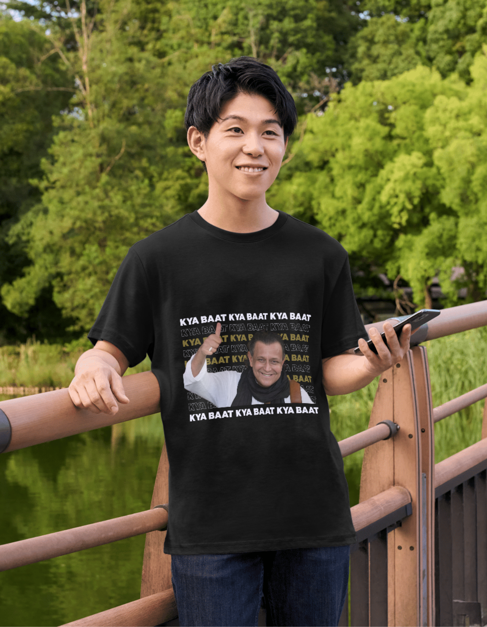 Mithun Da Kya Baat | Black T-Shirt (Unisex)