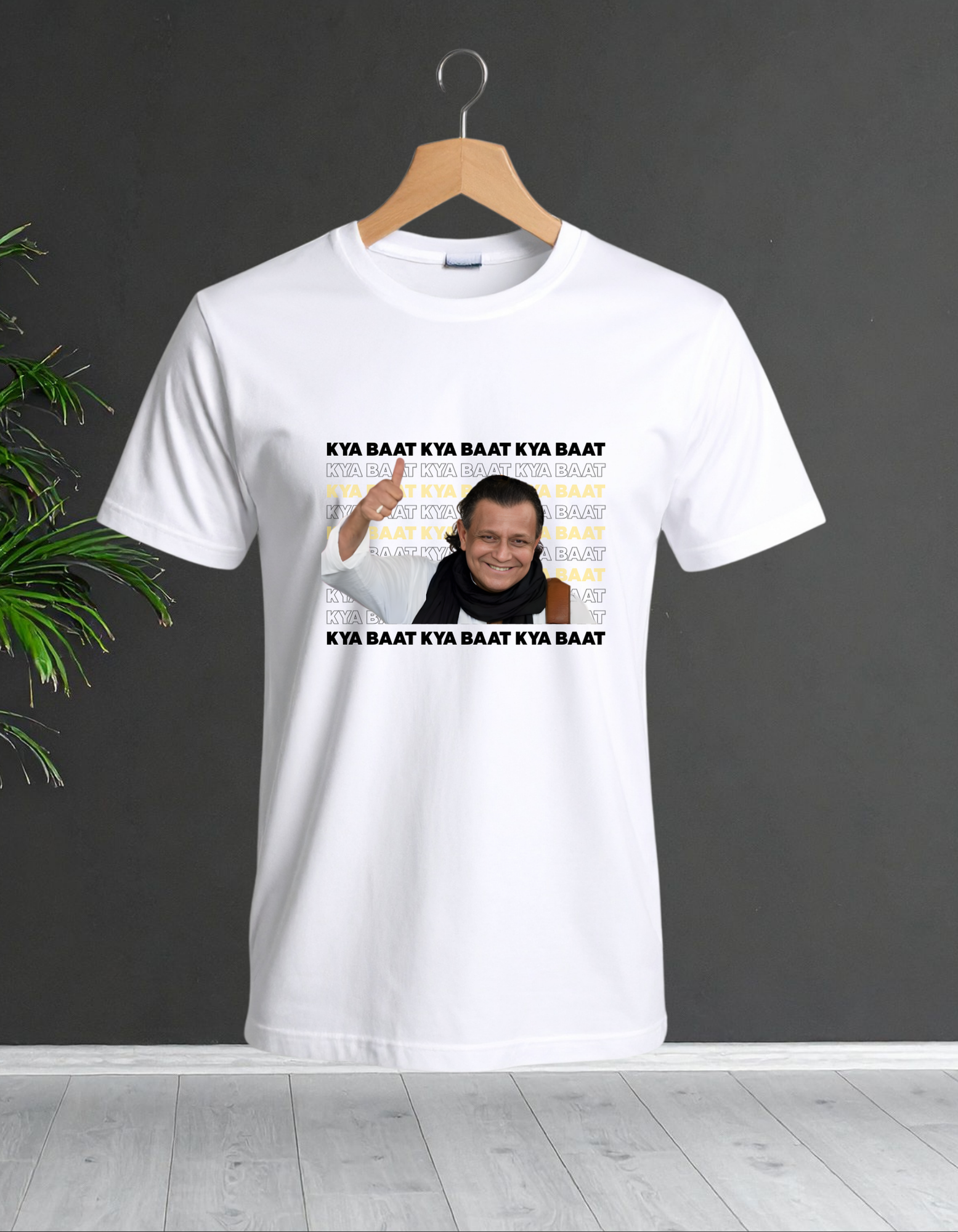 Mithun Da Kya Baat | White T-Shirt (Unisex)