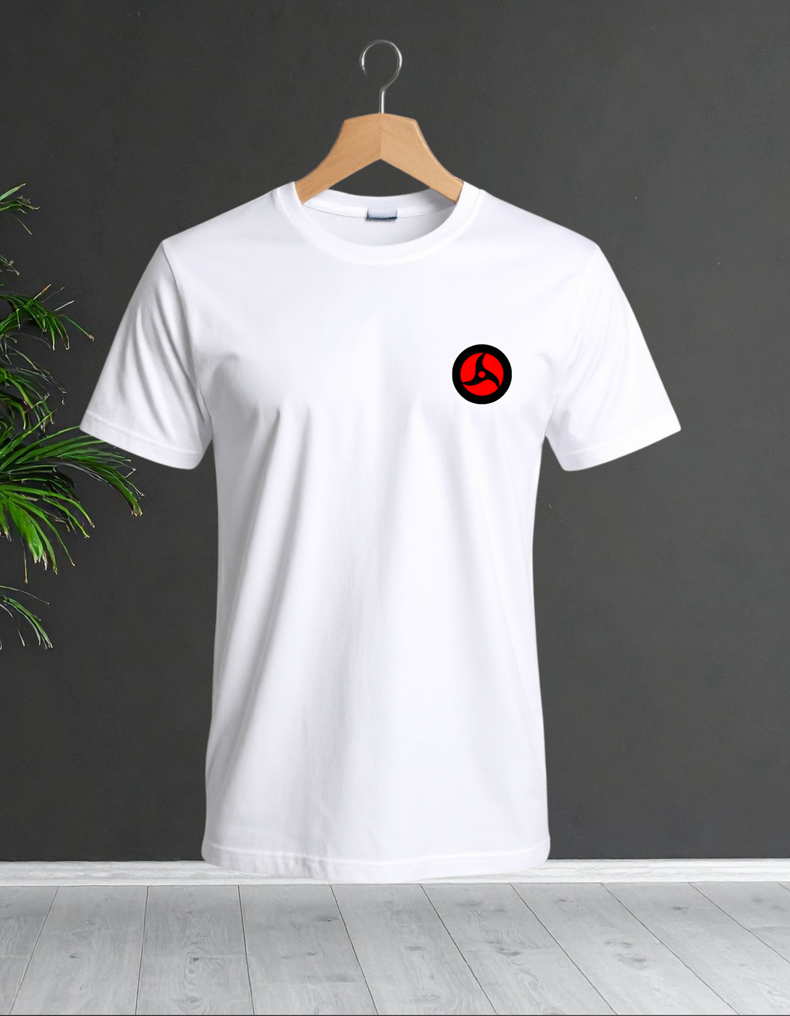 Itachi Uchiha | Black & White T-Shirt (Unisex)